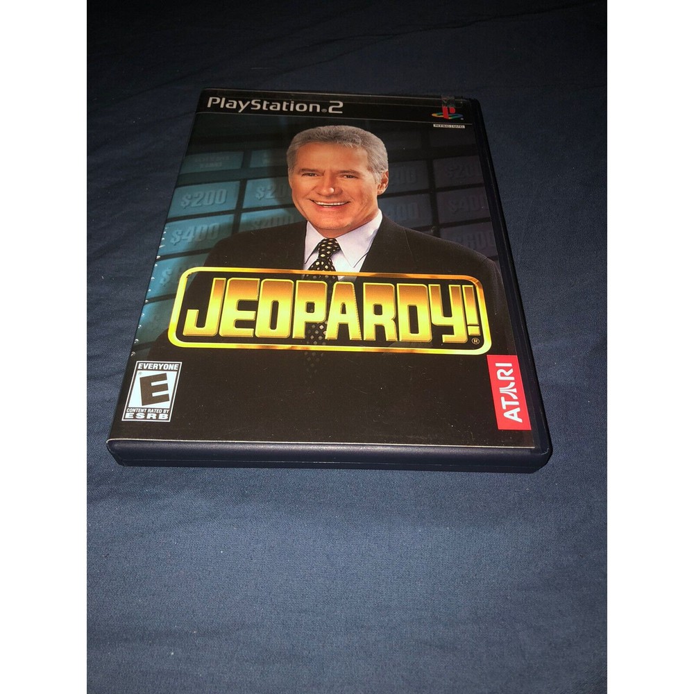 Jeopardy (Sony PlayStation 2, 2003) Complete and Tested
